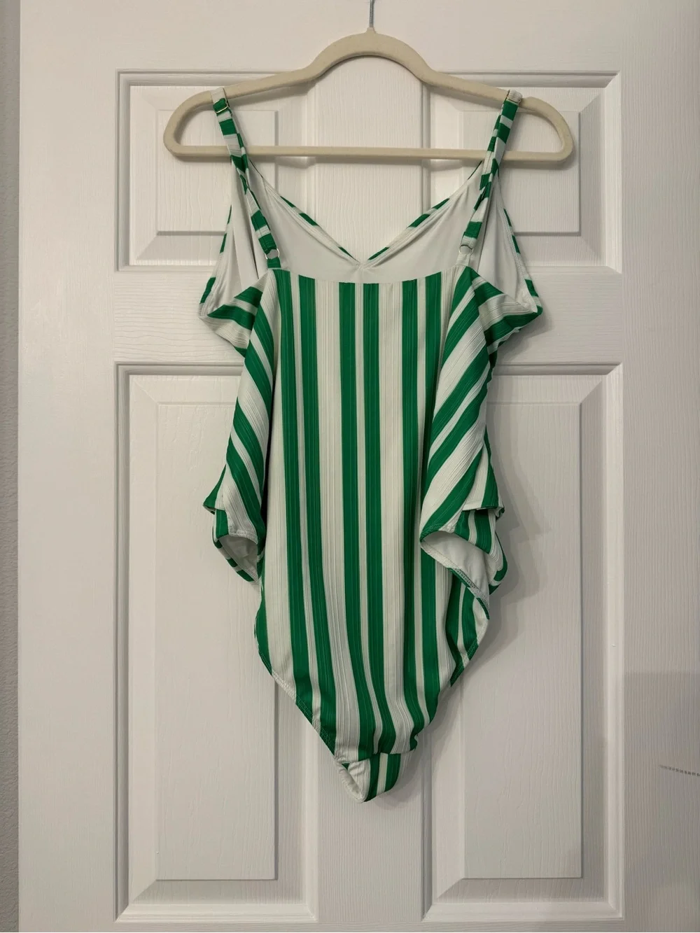 Show Me Your Mumu Malibu One Piece Swimsuit Center Court Stripe XXL